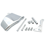 Spectre 69-86 SB Chevy (w/Long Water Pump) Alternator Bracket Set - Chrome Spectre Brackets