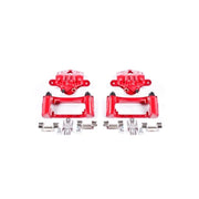 Power Stop 98-02 Chevrolet Camaro Rear Red Calipers w/Brackets - Pair PowerStop Brake Calipers - Perf