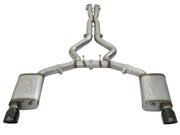 aFe MACHForce XP 3in 304 SS Cat-Back Exhausts w/ Black Tips 15-17 Ford Mustang GT V8-5.0L/V6-3.7L aFe Catback