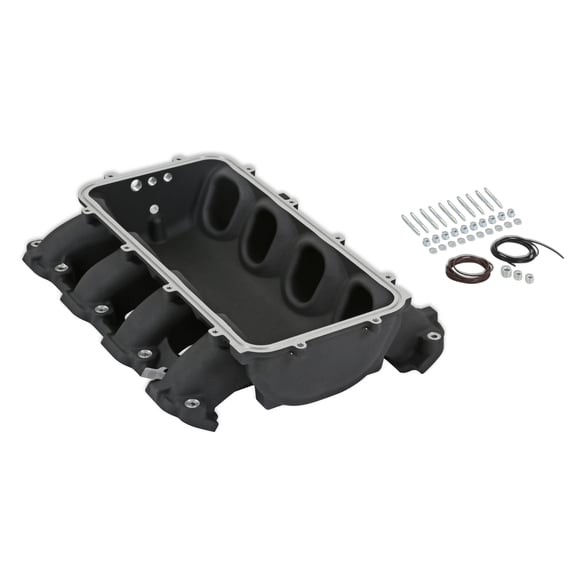 Holley Lo-Ram Manifold Base - GM Gen V LT 300-710BK HOLLEY EFI Autoparts