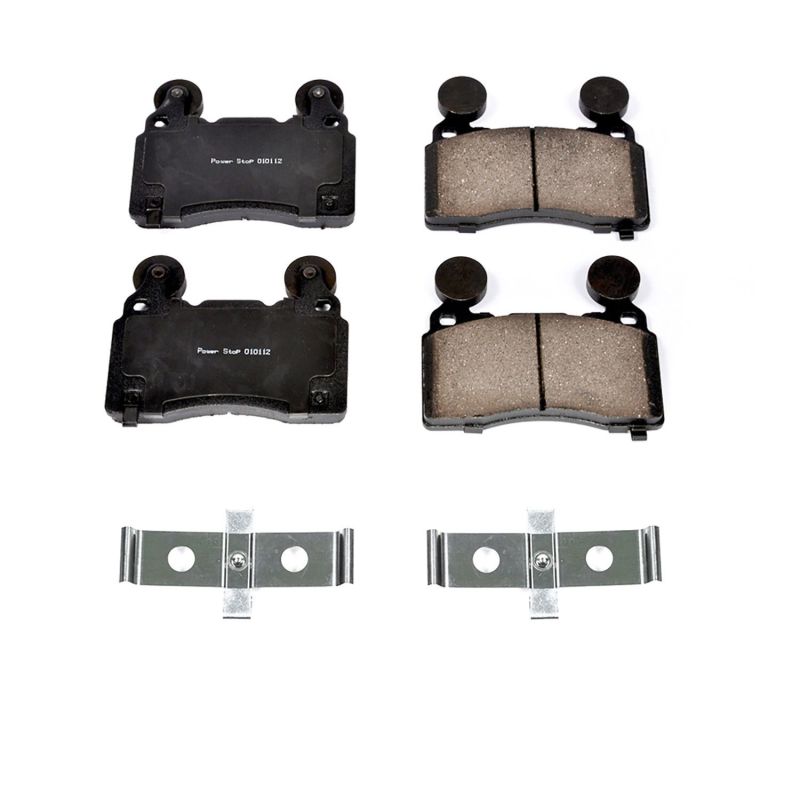 Power Stop 16-18 Cadillac CT6 Front Z17 Evolution Ceramic Brake Pads w/Hardware PowerStop Brake Pads - OE