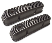 Edelbrock Valve Cover Classic Series Ford 1958-1976 FE V8 Black Edelbrock Valve Covers