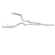 MagnaFlow Cat-Back 15-16 Ford Mustang 2.3L L4 Competition SS 3in Dual Split Rear 4.5in Black Tips Magnaflow Catback