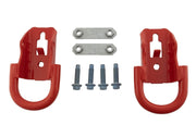 Ford Racing 15-22 F-150 Tow Hooks - Red (Pair) Ford Racing Tow Hooks