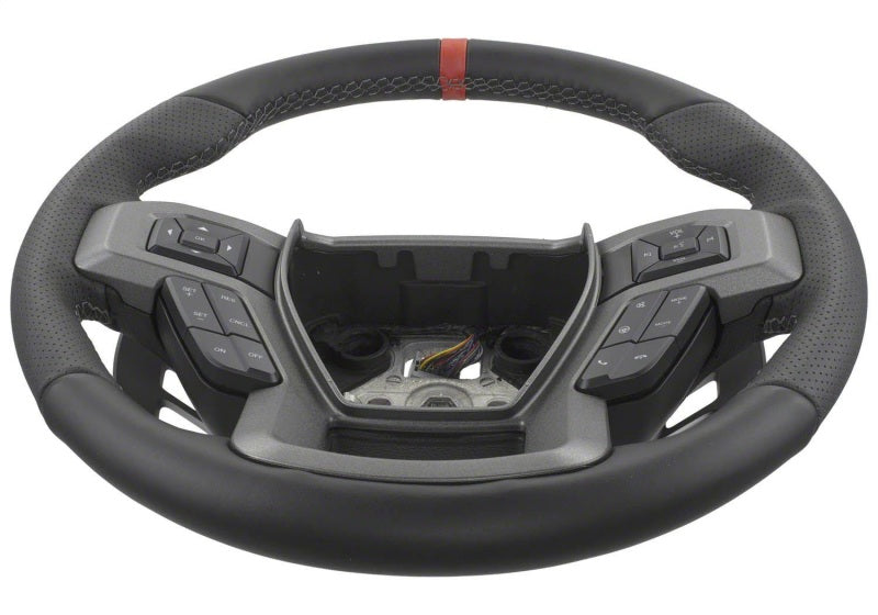 Ford Racing 15-18 F-150 Raptor Performance Steering Wheel Kit - Red Sightline Ford Racing Steering Wheels