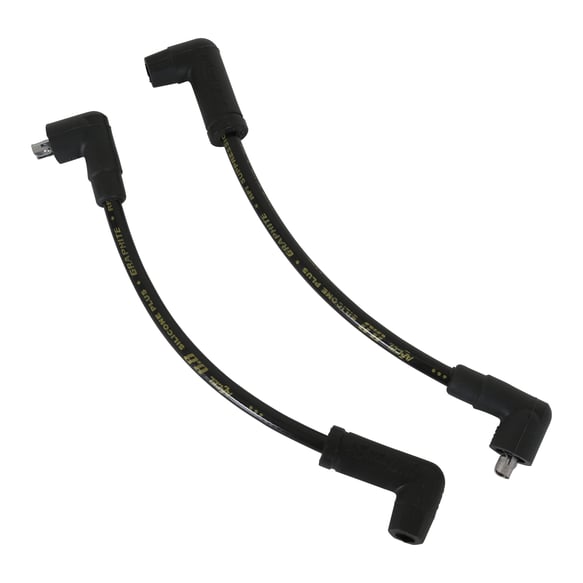 Custom Wire Set - 82-94 Dyna FXR, FXRS, FXRT - 8.8mm - Spiral Core - Black 172082K ACCEL Autoparts