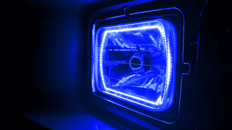 Oracle Pre-Installed Lights 7x6 IN. Sealed Beam - ColorSHIFT Halo ORACLE Lighting Headlights