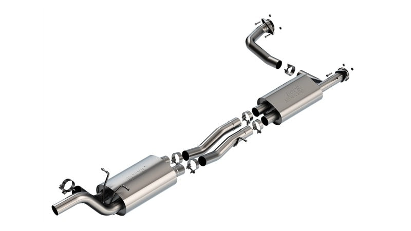 Borla 25-26 RAM 1500 RHO 3.0L V6 3in S-Type Exhaust Mid-Section - 145.1in WB Borla Connecting Pipes