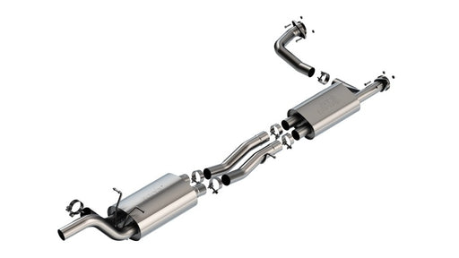Borla 25-26 RAM 1500 RHO 3.0L V6 3in S-Type Exhaust Mid-Section - 145.1in WB Borla Connecting Pipes