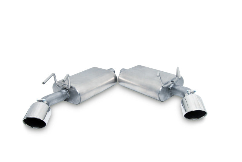 Gibson 10-15 Chevrolet Camaro LS 3.6L 2.25in Axle-Back Dual Exhaust - Aluminized Gibson Axle Back