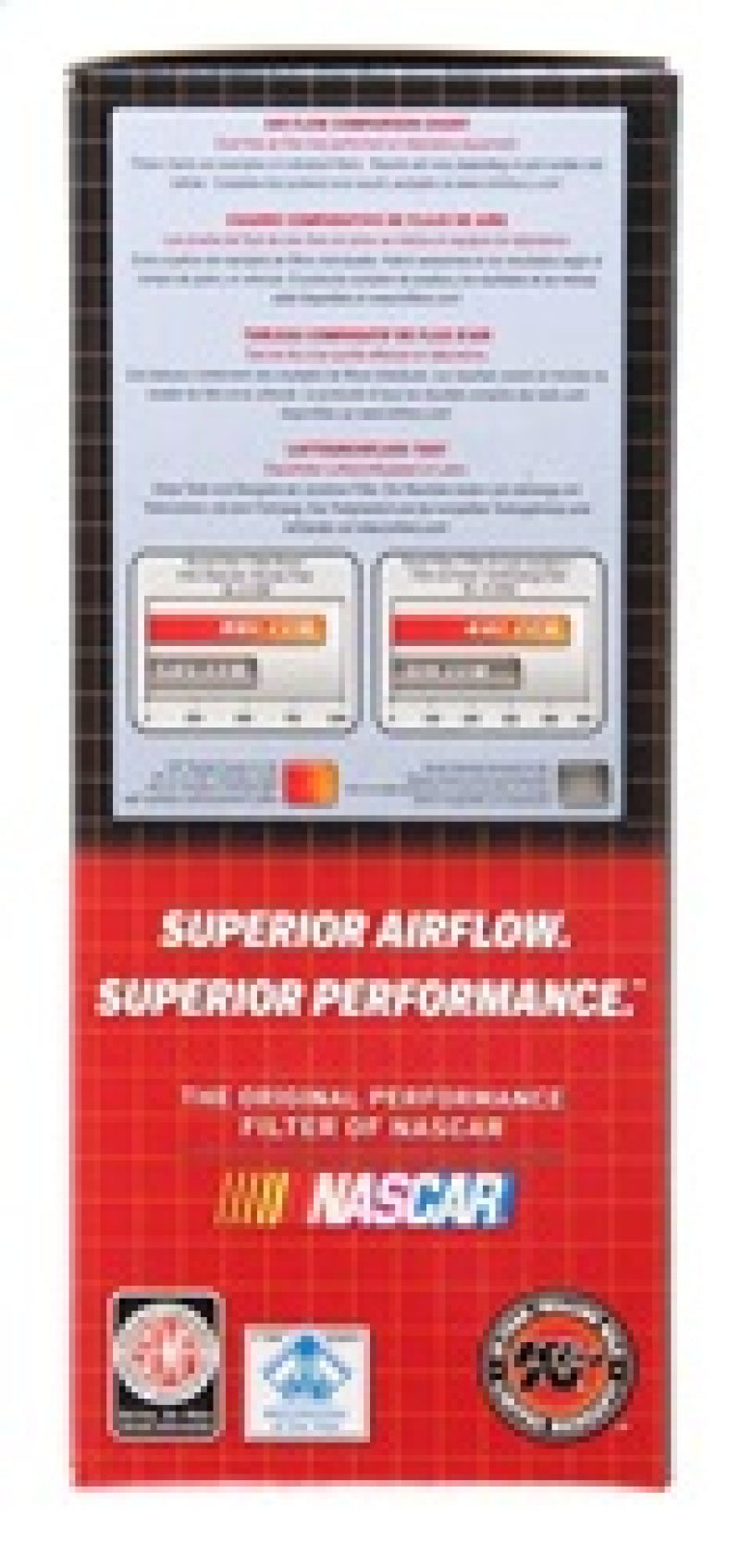 K&N Replacement Air Filter AIR FILTER, CHEV CAMARO 2.8L 1985-89, 5.0L 1985-92, 5.7L 1987-92 K&N Engineering Air Filters - Drop In