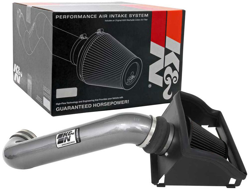 K&N 21-23 Ford F-150 5.0L V8 Performance Air Intake System K&N Engineering Cold Air Intakes