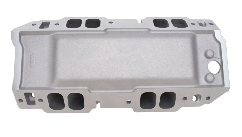 Edelbrock Manifold BBC Short Deck Super Victor 565 Conventional Rect Port Heads Edelbrock Intake Manifolds