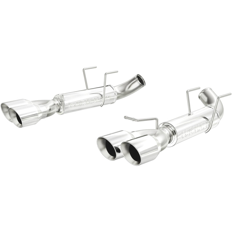 MagnaFlow 12 Ford Mustang V8 5.0L Dual Split Rear Exit Axle-Back Stainless Cat Back Perf Exhaust Magnaflow Catback