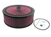 K&N X-Stream Top Assembly 12in ID 7.313in Neck Flange 5in Height - Red Filter K&N Engineering Air Filters - Universal Fit