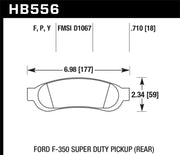 Hawk Super Duty Street Brake Pads Hawk Performance Brake Pads - Performance