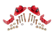 BMR 14-19 Chevrolet Corvette Motor Mount Kit - Red BMR Suspension Engine Mounts