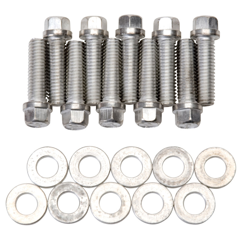 Edelbrock Plated Intk Bolt Kit for 2156 Edelbrock Hardware Kits - Other