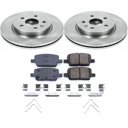 Power Stop 16-18 Cadillac CT6 Rear Autospecialty Brake Kit PowerStop Brake Kits - OE