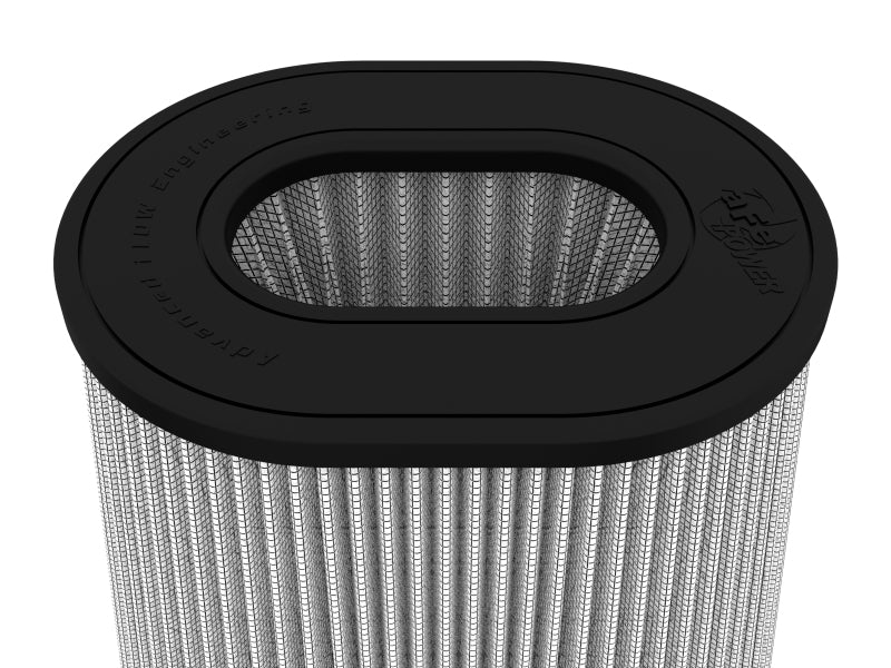 aFe Magnum FORCE Intake Air Filter w/Pro DRY S 5-1/2IN F x (10x8)IN B x (8x6) T (Inverted) x 9IN aFe Air Filters - Universal Fit