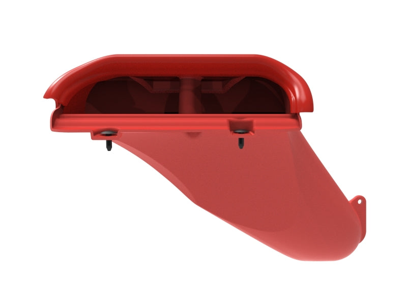 aFe Rapid Induction Dynamic Air Scoop 2021+ Ford F-150V6/V8 - Red aFe Air Intake Components