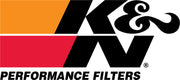 K&N Universal Rubber Filter Round Tapered 6in Flange ID x 7.5in Base OD x 5.25in Top OD x 6in Height K&N Engineering Air Filters - Universal Fit