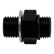 DeatschWerks 8AN ORB Male to M18 X 1.5 Metric Male (Incl O-Ring and Washer) - Anodized Matte Black DeatschWerks Fittings