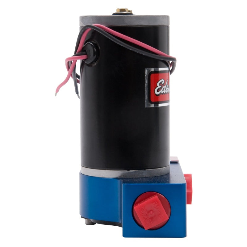 Edelbrock Fuel Pump Electric Quiet-Flo Carbureted 160GPH 1/2In In 1/2In Out 160 GPH Blue Edelbrock Fuel Pumps