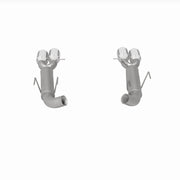 MagnaFlow 12 Ford Mustang V8 5.0L Dual Split Rear Exit Axle-Back Stainless Cat Back Perf Exhaust Magnaflow Catback
