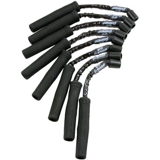 Granatelli 99-23 GM LS2/LS3/LSA/LS7/LS9 Hi-Perf Coil-Near-Plug Wire Conn Kit w/Blk Jacket/Blk Sleeve Granatelli Motor Sports Spark Plug Wire Sets
