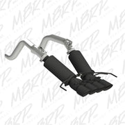MBRP 14-19 Chevy Corvette V8 6.2L 3in Black Dual Cat Back w/ 4in Quad Dual Wall Tips MBRP Catback