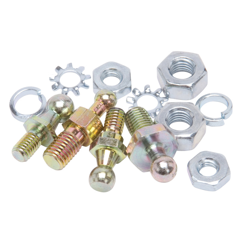 Edelbrock Carb Throttle Ball Assortment Holley Service Parts Pack of 4 Edelbrock Carburetor Rebuild Components