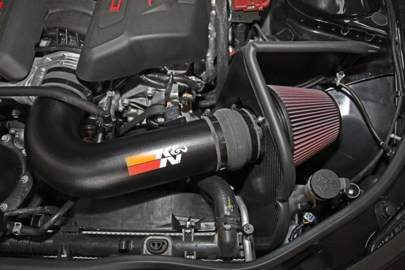 K&N 14-15 Chevy Camaro Z28 7.0L Typhoon Performance Intake K&N Engineering Cold Air Intakes