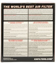 K&N Universal Clamp-On Air Filter 3in FLG / 5in B / 4-1/2in T / 5in H K&N Engineering Air Filters - Universal Fit