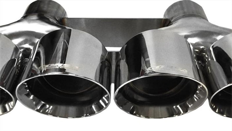 Corsa 2014-2019 Chevy Corvette C7 Stainless Steel Exhaust Tip Kit CORSA Performance Tips