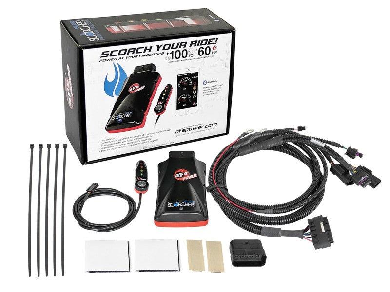 aFe Scorcher Blue Module 2021 Ford F-150 V6-2.7L (tt)/3.5L (tt) aFe In-Line Modules