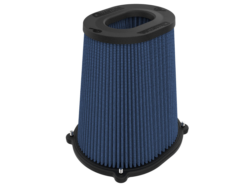 aFe Quantum Pro-5 R Air Filter Inverted Top - 5.5inx4.25in Flange x 9in Height - Oiled P5R AFE POWER Cold Air Intakes