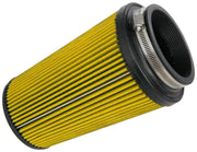 Airaid Universal Air Filter - Cone 4in FLG x 6in B x 4-5/8in T x 9 H Airaid Air Filters - Universal Fit