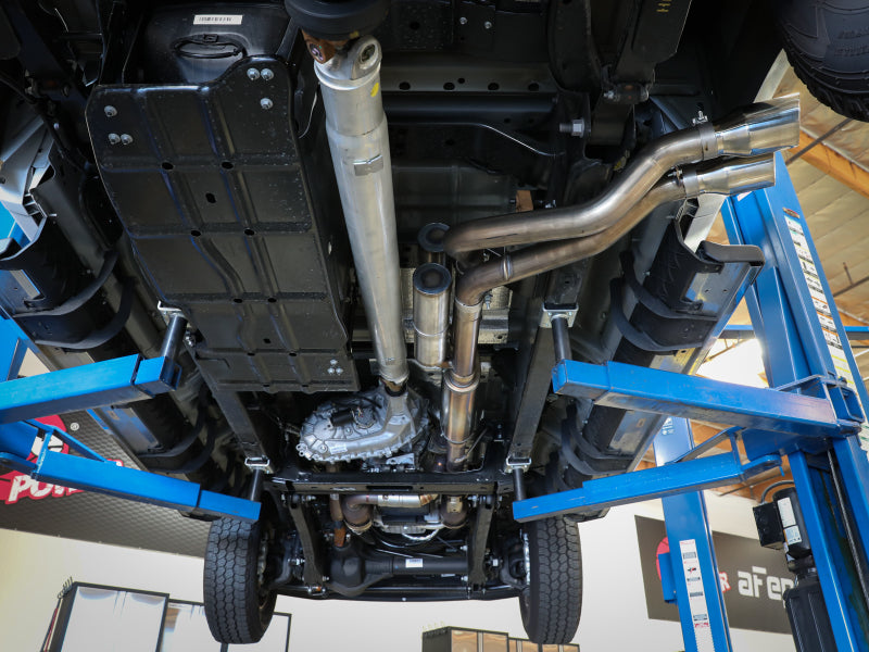 aFe Rebel Series 3in 409 SS Cat-Back Exhaust w/ Black Tips 17-20 Ford F-250/F350 V8 6.2L/7.3L aFe Catback