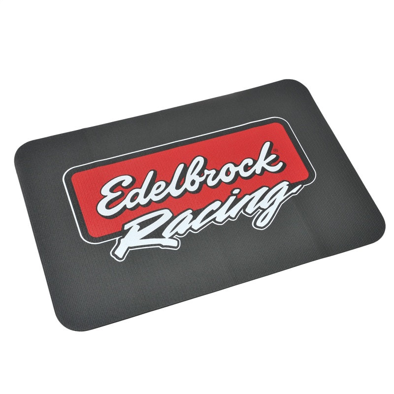 Edelbrock Racing Fender Cover - PVC Foam Mat - 2 Color Printed Edelbrock Racing Logo Edelbrock Hardware Kits - Other