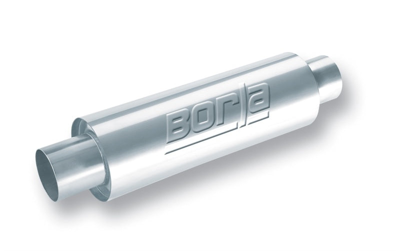 Borla XR-1 Racing Sportsman 3 inch Outlet / 3 inch Inlet Round Muffler Borla Muffler