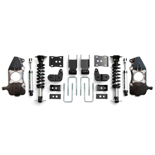 QA1 21-25 Ford F150 2WD Single Adjustable Lowering Kit w/ Spindles - 3.5-5.5in QA1 Lowering Kits