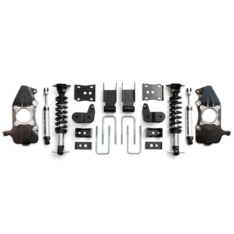 QA1 21-25 Ford F150 4WD Single Adjustable Lowering Kit w/ Spindles - 3.5-5.5in QA1 Lowering Kits