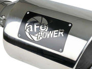 aFe Power Universal 5in Inlet 8in Outlet MACH Force-XP Clamp-On Exhaust Tip - Polished aFe Tips
