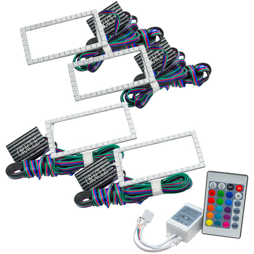 Oracle Ford F-150 15-17 Projector Headlight Halo Kit - ColorSHIFT w/ Simple Controller ORACLE Lighting Headlights