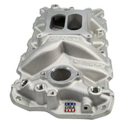 Edelbrock SBC Performer Eps Manifold Edelbrock Intake Manifolds
