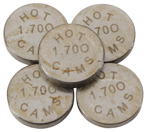 Hot Cams Shim Kits 1.700mm Thickness - 5 Pack Hot Cams Valves