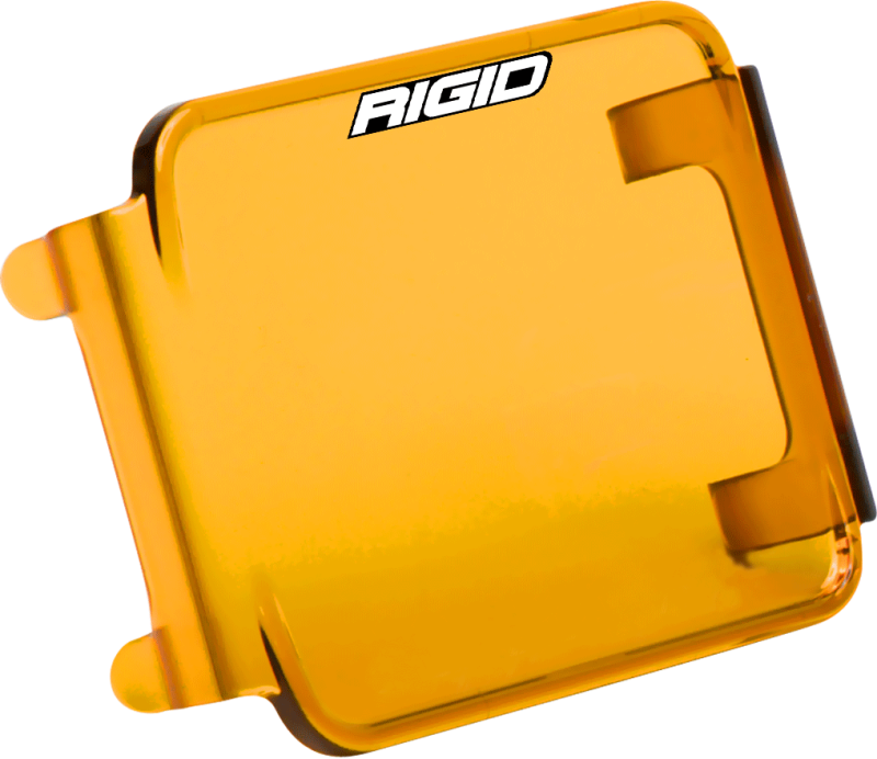 Rigid Industries Protective Polycarbonate Cover - Dually/D2 - Yellow Rigid Industries Light Covers and Guards