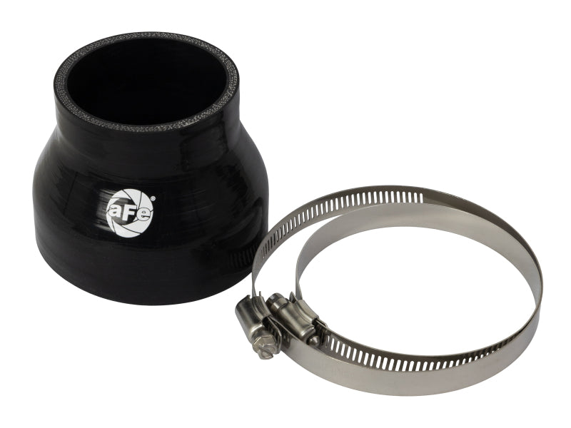 aFe POWER Universal Products Coupler Kit (3-1/2 x 2-1/2)in ID x 3in L - Black aFe Air Intake Components