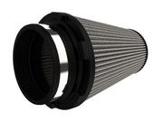 aFe MagnumFLOW Pro DRY S Universal Air Filter 4in F x 6in B x 4in T (Inv) x 8in H aFe Air Filters - Universal Fit